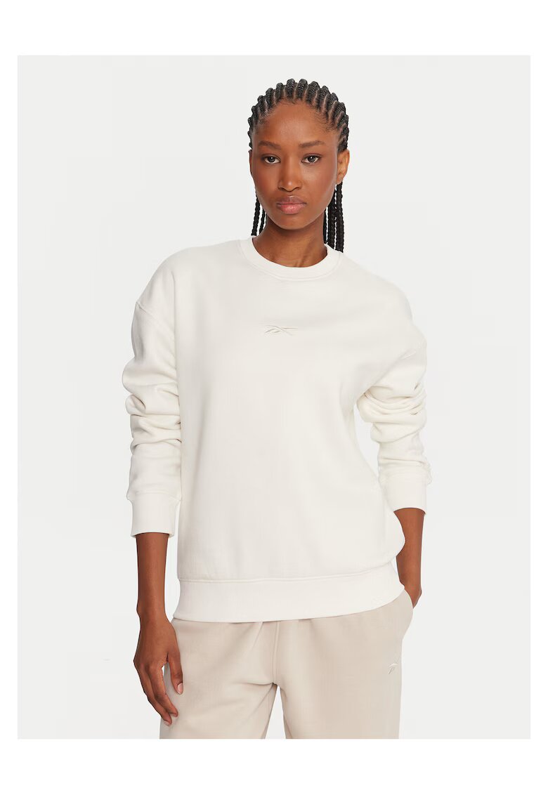 Reebok Hanorac dama ecru - textil