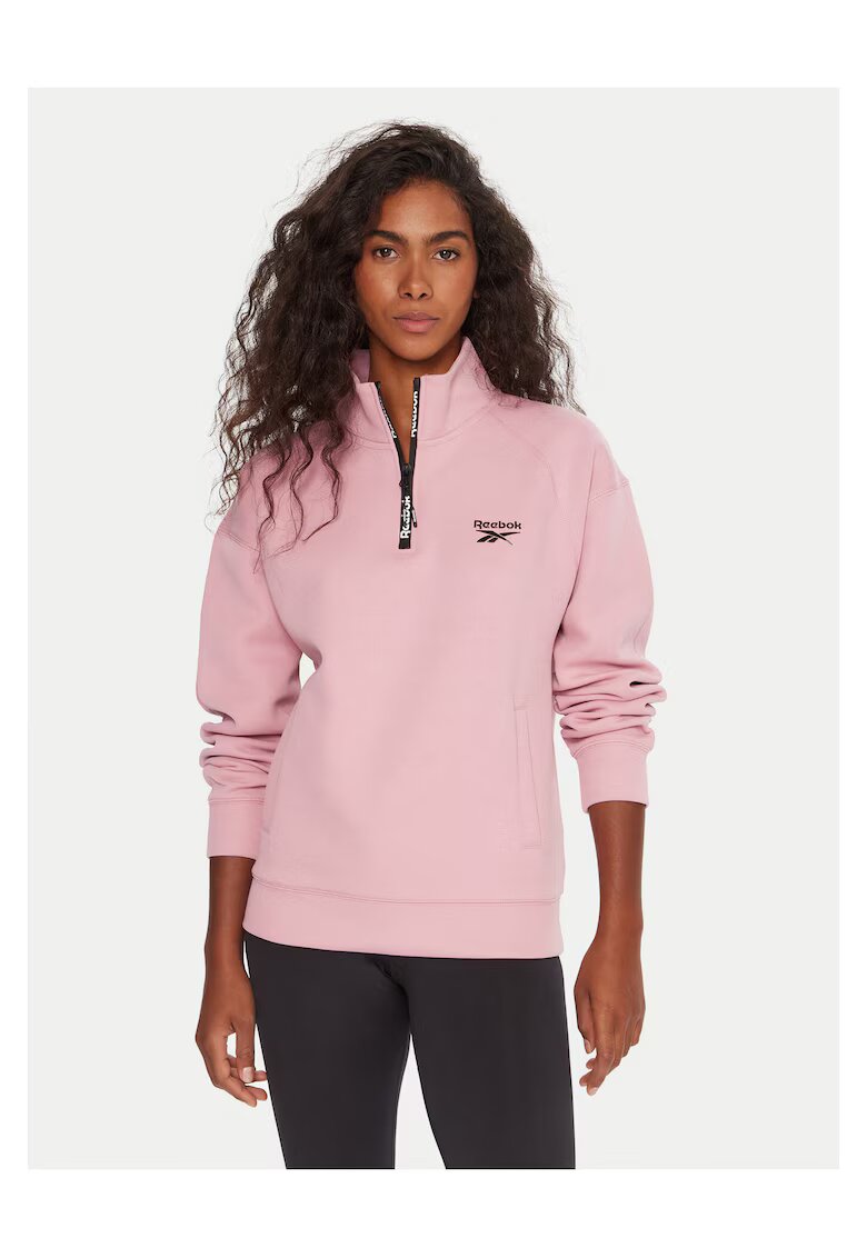 Reebok Hanorac dama roz - din material moale