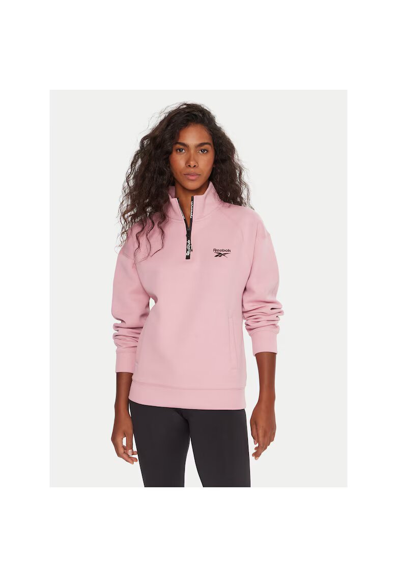 Reebok Hanorac sport dama roz - material confortabil -