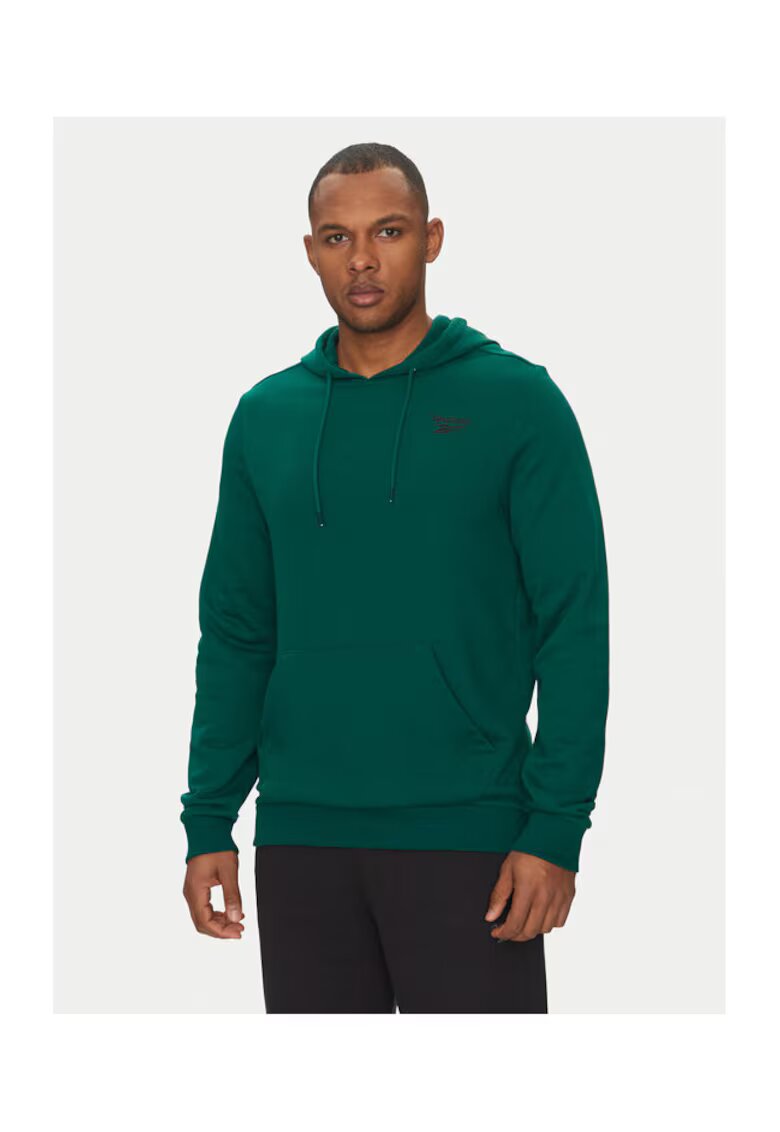 Reebok Hanorc barbati 100217207 - Bumbac/Poliester - Verde - Verde