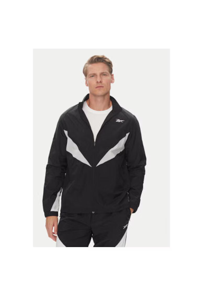 Reebok Hanorc barbati 129705 - Poliamida - Negru - Negru