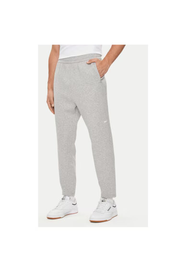 Reebok Pantaloni barbati - 304552359 - Bumbac - Gri - Gri