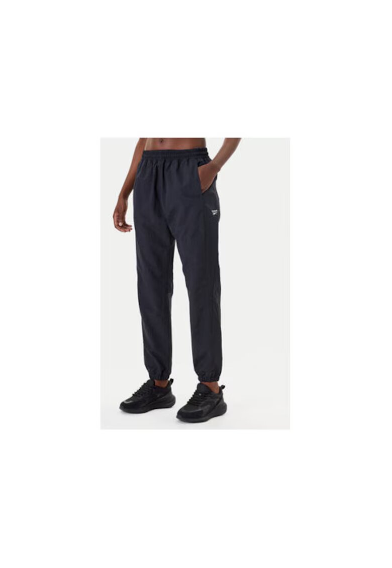 Reebok Pantaloni de trening dama 127457 - Poliamida - Negru - Negru