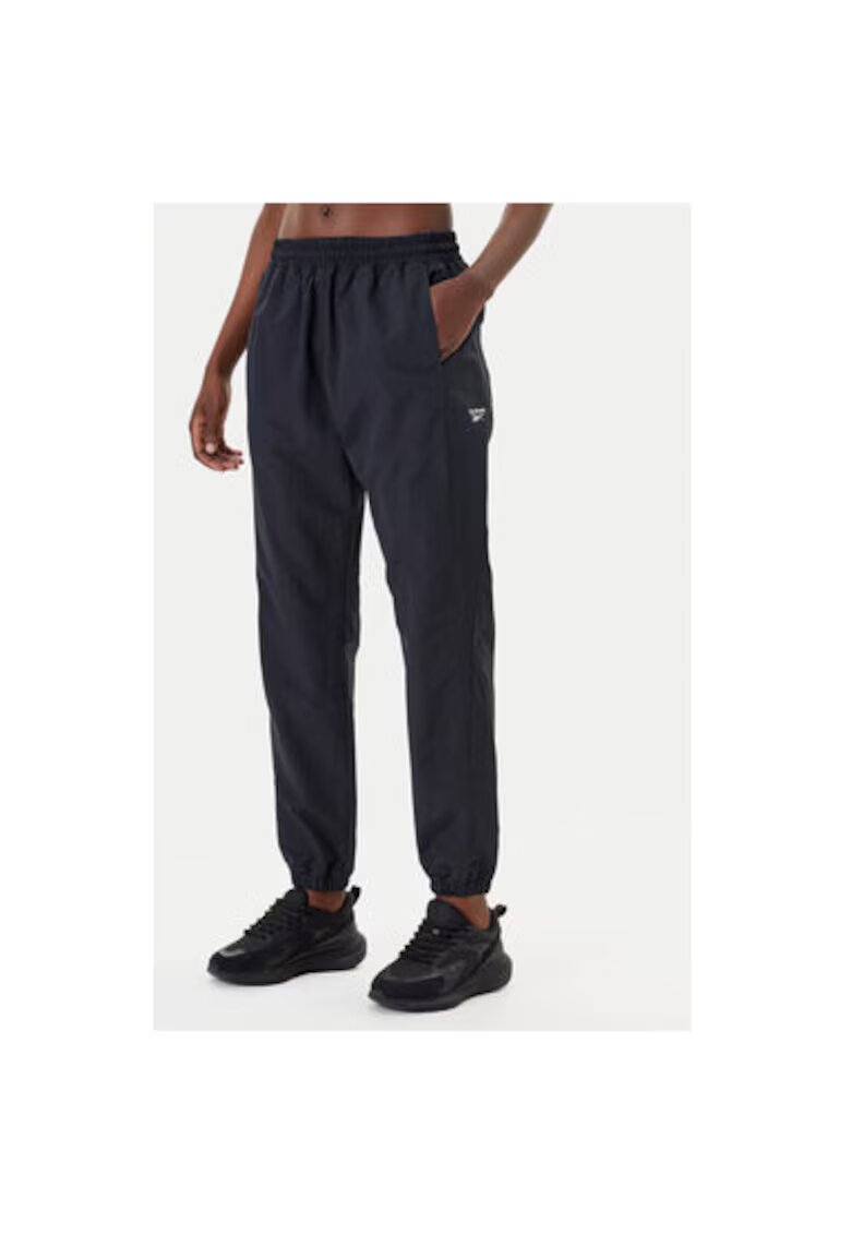 Reebok Pantaloni de trening dama 127457 - Sintetic - Negru - Negru