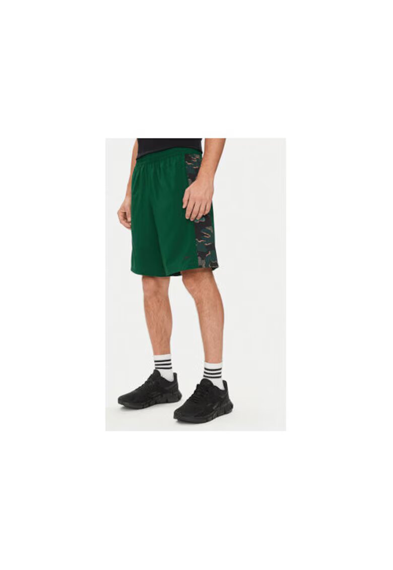 Reebok Pantaloni scurti barbati - 304552212 - Poliester reciclat - Verde - Verde