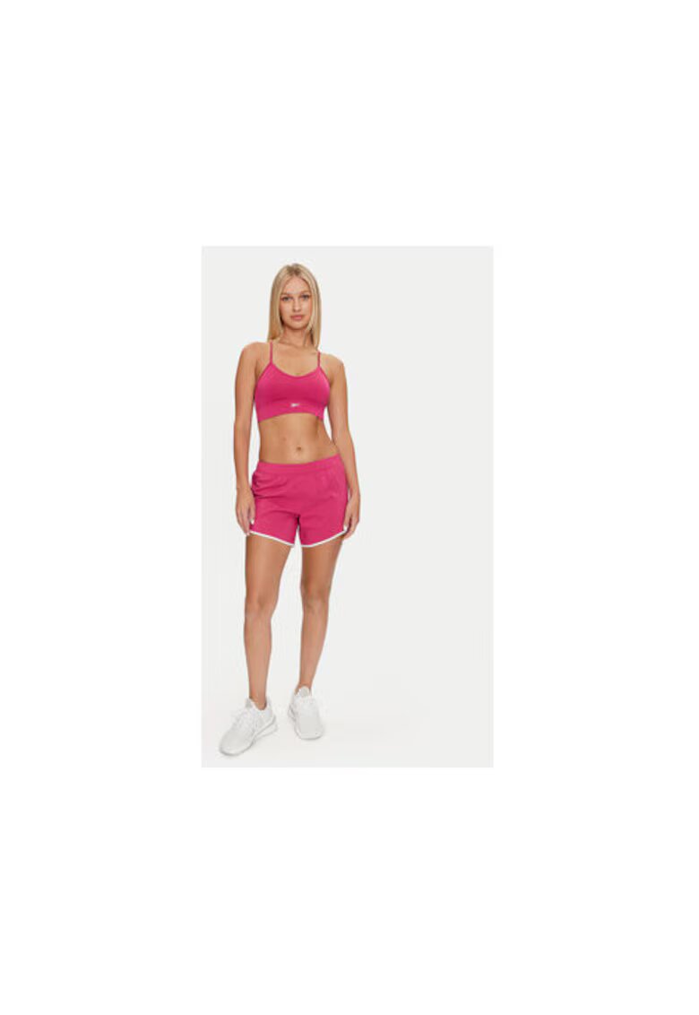 Reebok Pantaloni scurti dama - 304552113 - Poliester - Roz - Roz