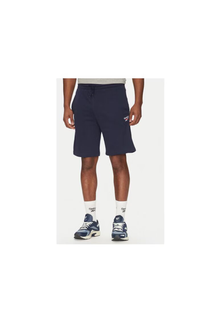 Reebok Pantaloni scurti sport barbati 100217147 - Bumbac/Poliester - Bleumarin - Bleumarin