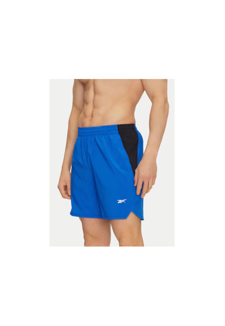 Reebok Pantaloni scurti sport barbati 112634 - Poliester reciclat - Albastru - Albastru