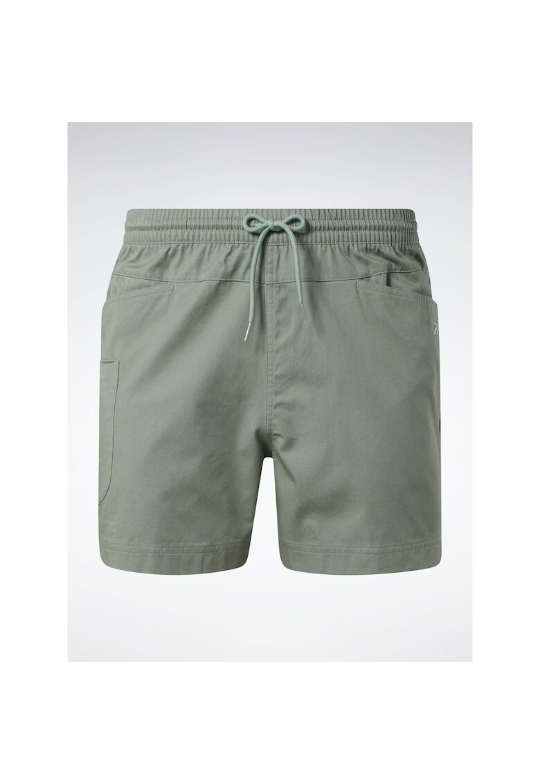 Reebok Pantaloni scurti sport barbati - 301694168 - Bumbac - Verde