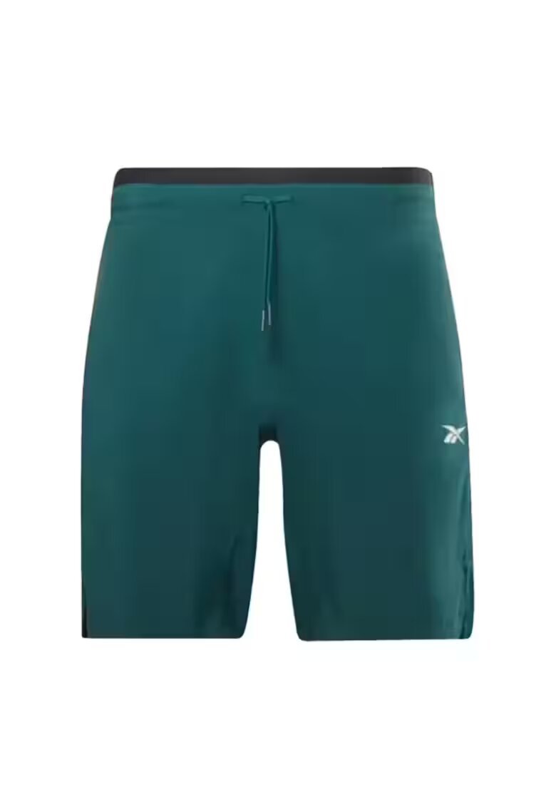 Reebok Pantaloni scurti sport barbati HL4285 - Verde inchis - Poliester -