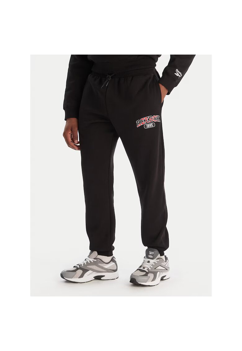 Reebok Pantaloni sport barbati negru - de trening