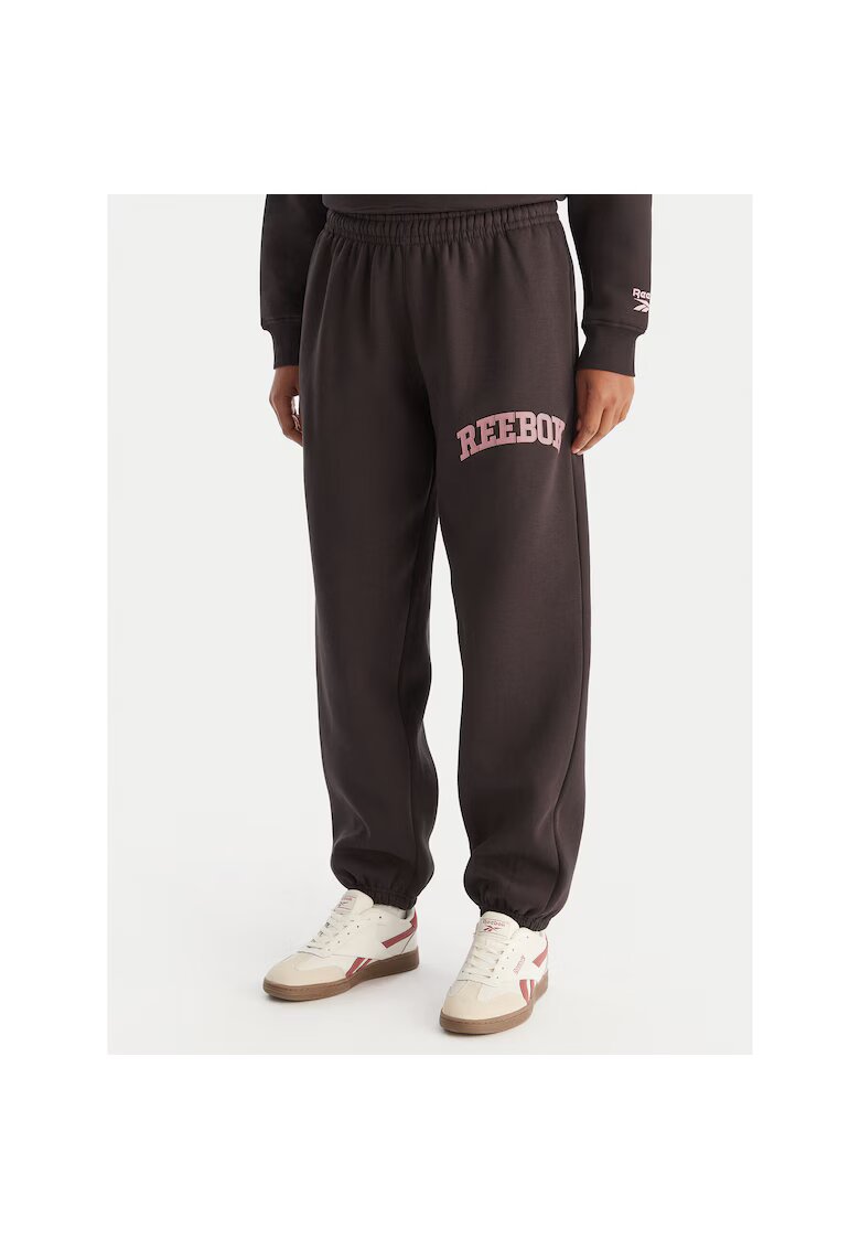 Reebok Pantaloni sport dama culoare negru - trening