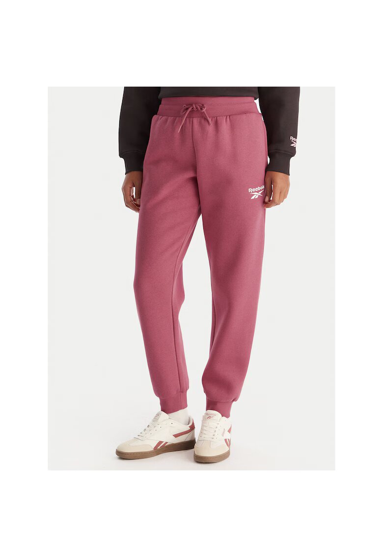 Reebok Pantaloni sport dama roz - trening