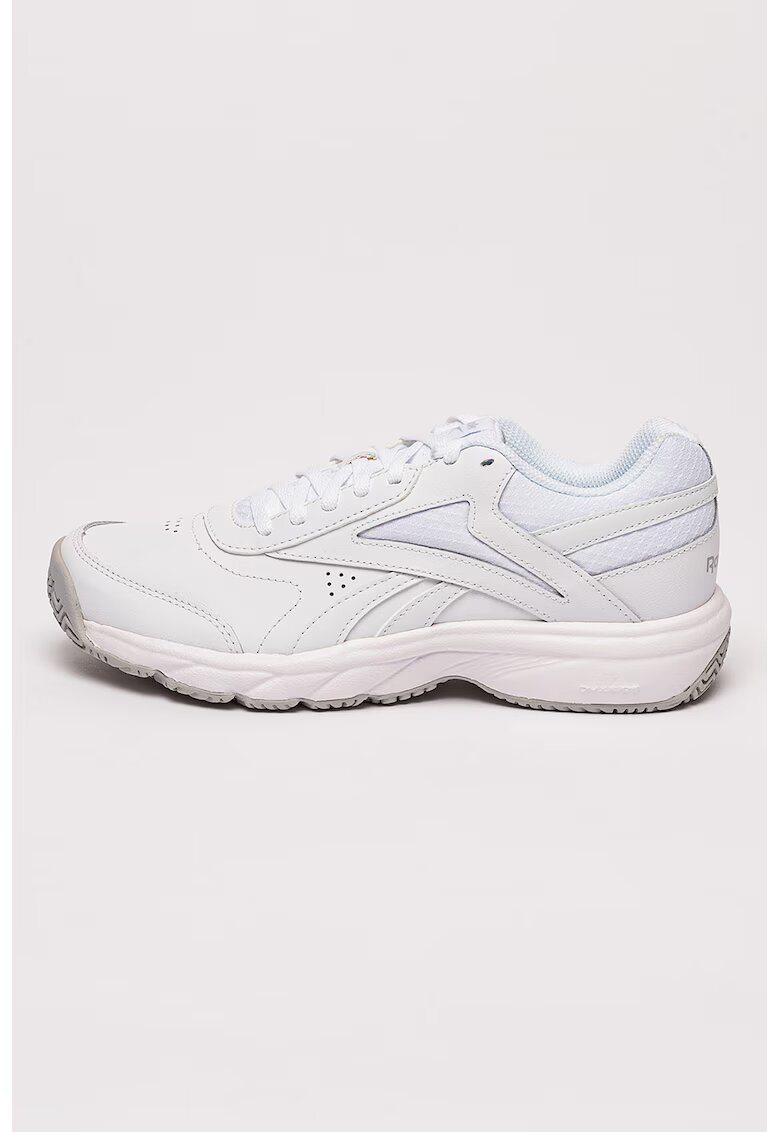 Reebok Pantofi sport cu garnituri din plasa Work Cushion 4.0 - Alb