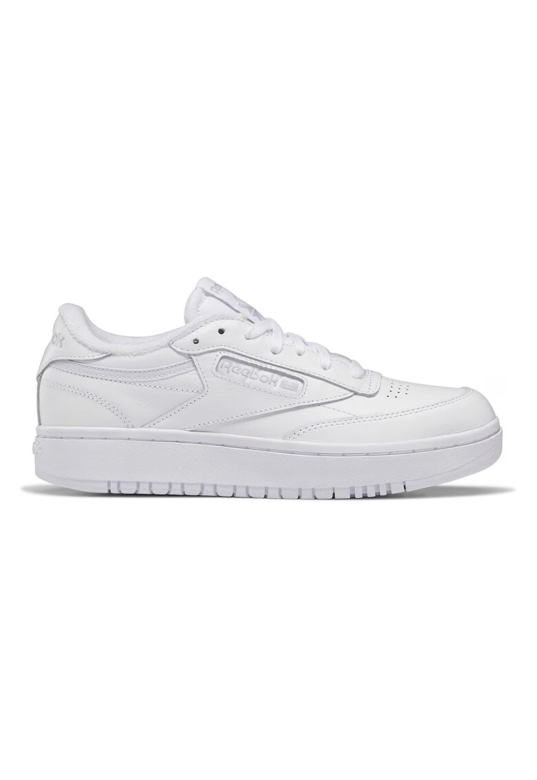 Reebok Pantofi sport de piele Club C Double - Alb