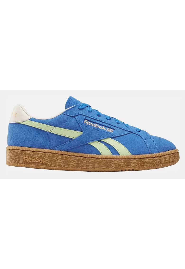 Reebok Pantofi sport din piele intoarsa cu profil jos Club C Grounds