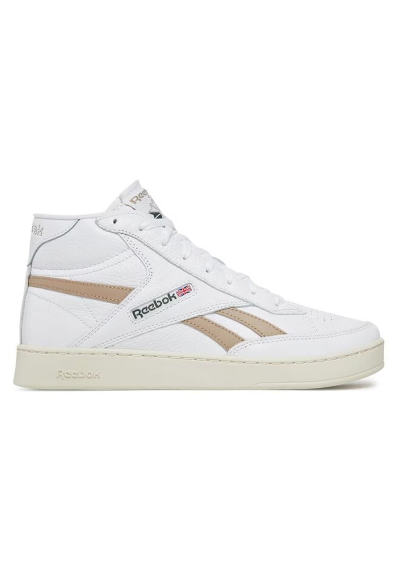 Reebok Tenisi albi din piele naturala pentru barbati - Alb