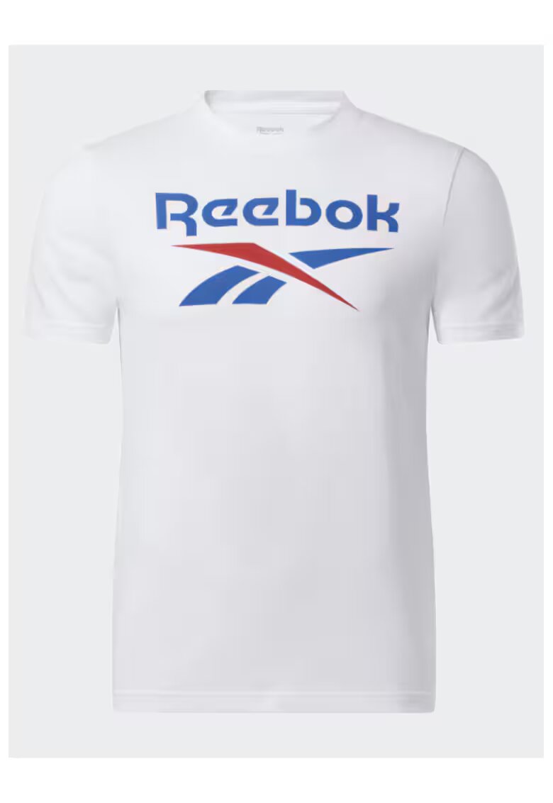 Reebok Tricou barbati - 302301737 - Bumbac - Alb