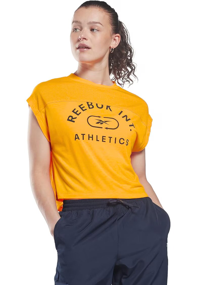 Reebok Tricou cu imprimeu logo -
