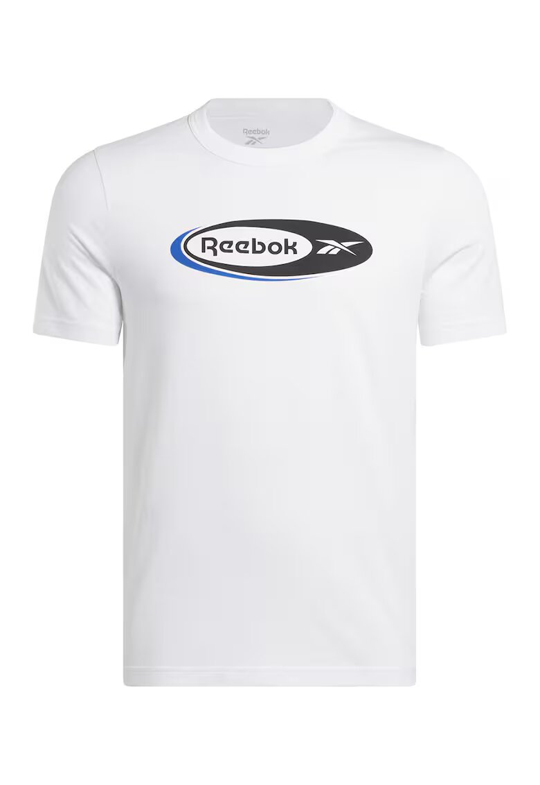 Reebok Tricou cu imprimeu logo Identity Brand - Alb optic