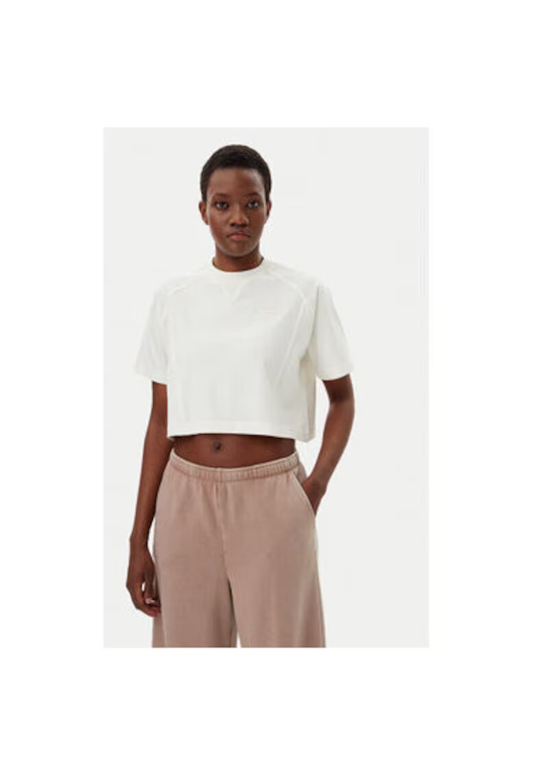 Reebok Tricou dama 100214091 - Bumbac - Ecru - Ecru