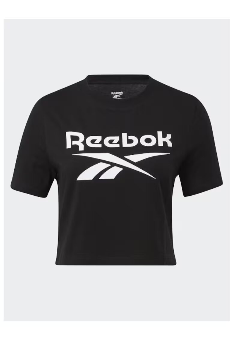 Reebok Tricou dama - 302302413 - Bumbac - Negru