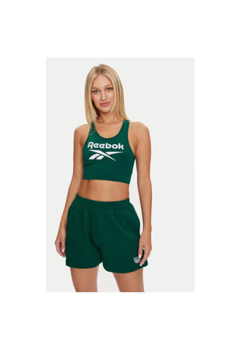 Reebok Tricou dama - 304552533 - Bumbac - Verde - Verde
