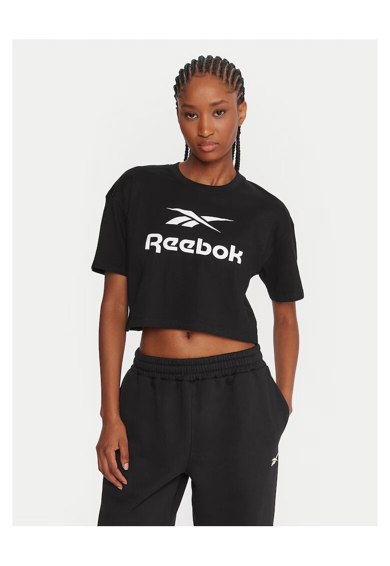 Reebok Tricou dama - Negru