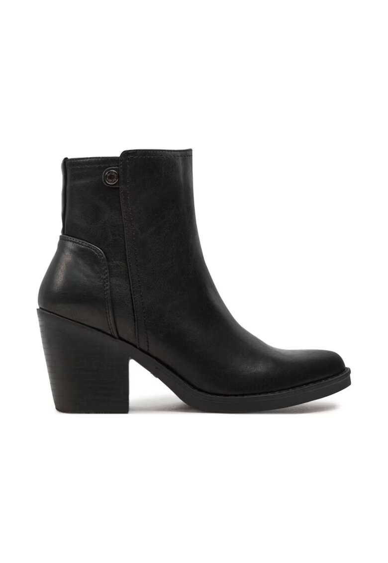 Refresh Botine dama - 304331 - Piele ecologica - Negru - Negru