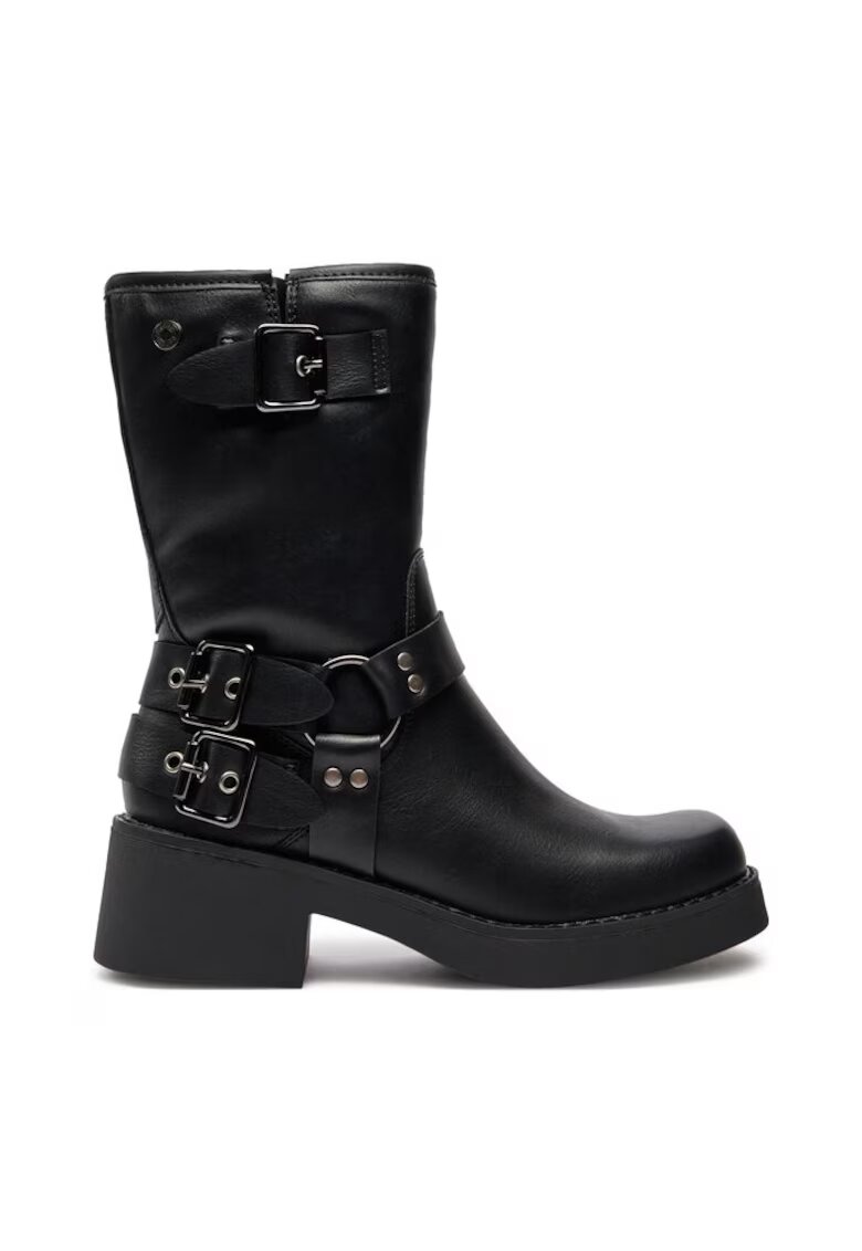 Refresh Botine dama - 51402 - Piele ecologica - Negru