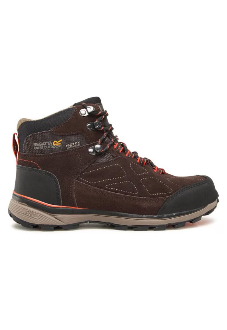 Regatta Pantofi sport barbati 300785218 - Piele intoarsa - Maro - Maro