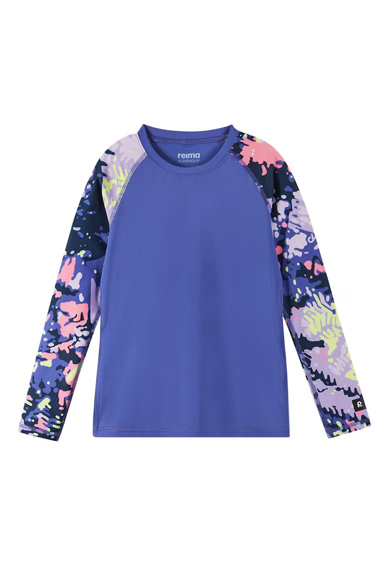 Reima Bluza copii - poliester-elastan - albastru