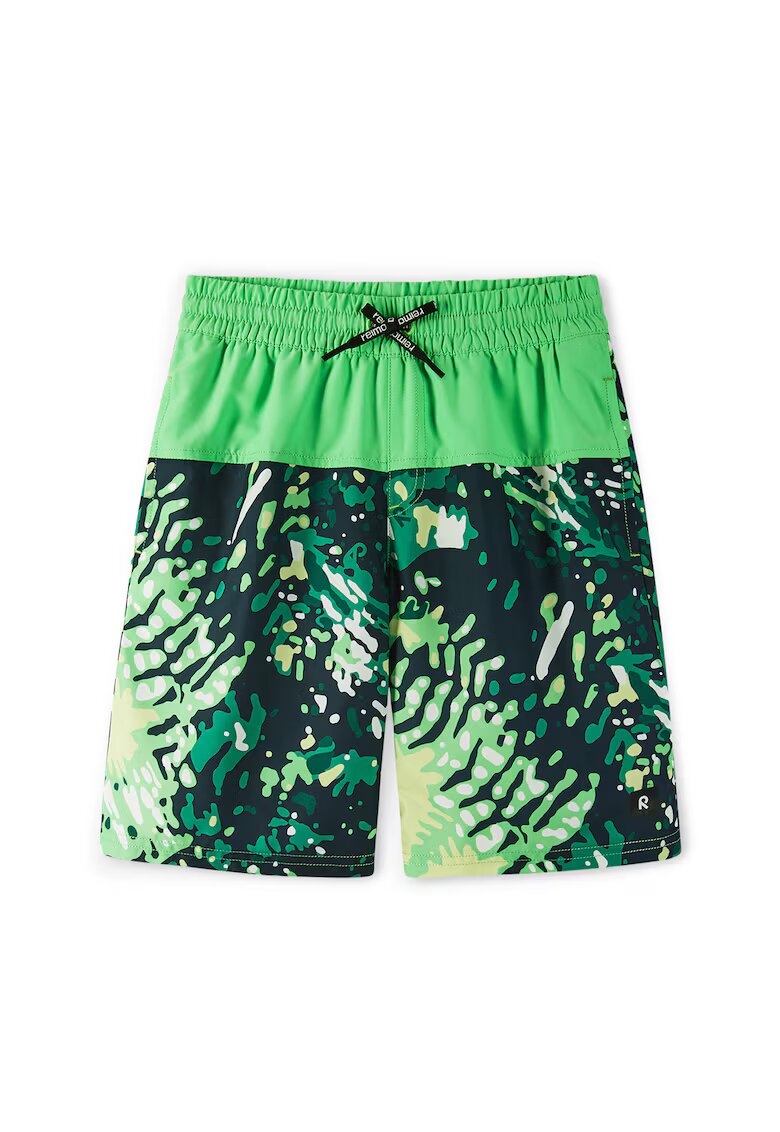 Reima Pantaloni scurti de baie baieti 5200155B - Poliester - Verde - Verde