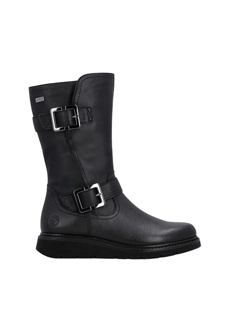 REMONTE Cizme casual - dama - D3980-00 negru - piele naturala - Negru