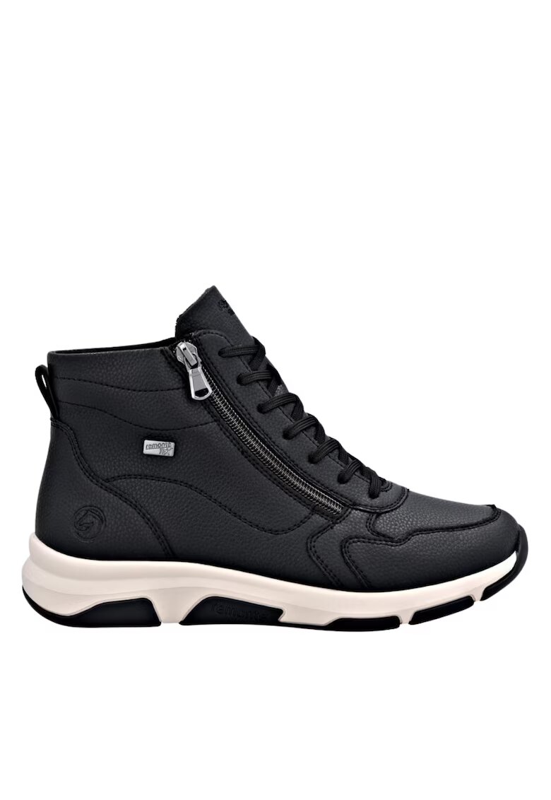 REMONTE Ghete sport - dama - D1S71-00 negru - piele naturala - Negru