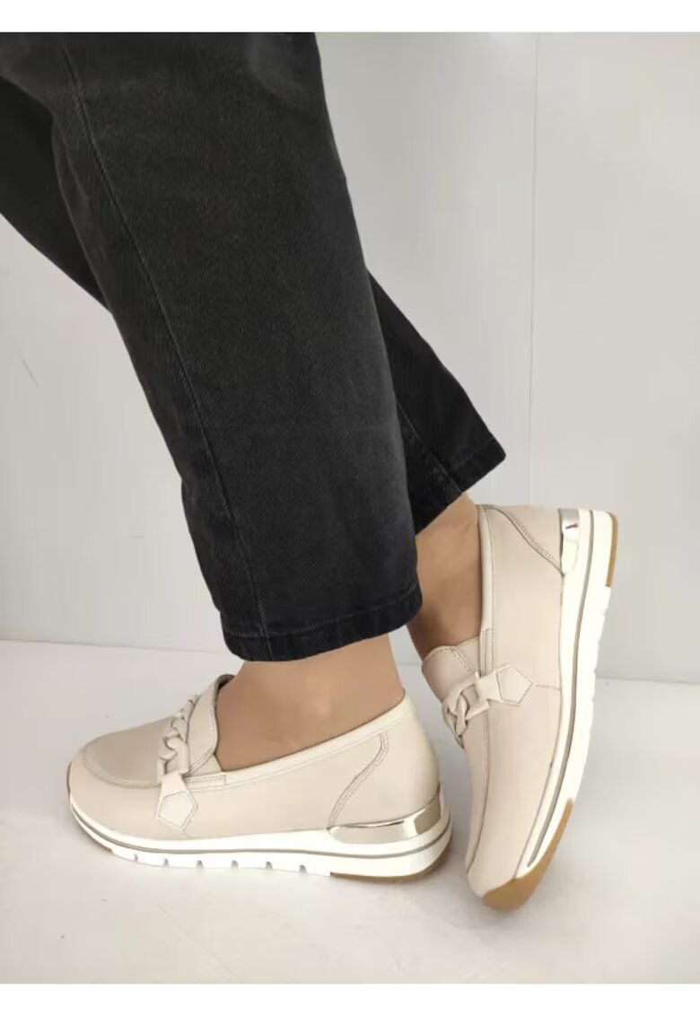 REMONTE Pantofi Casual Dama R6711-60 Bej - Bej -
