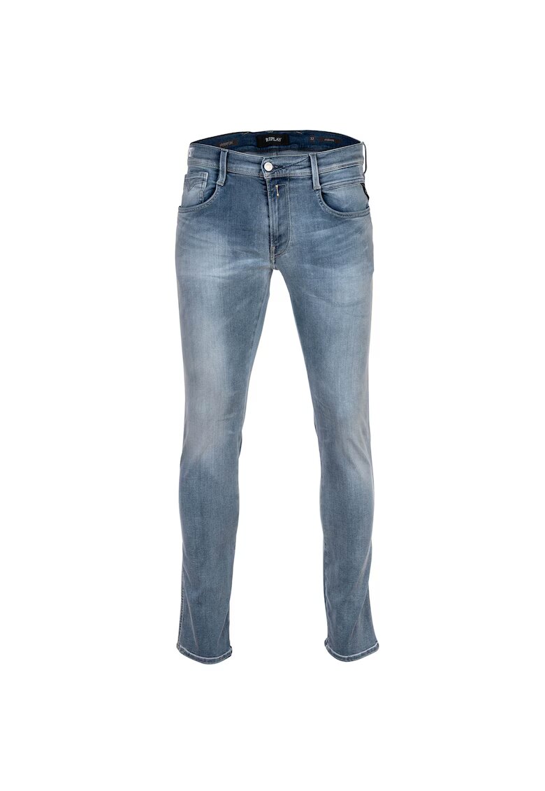 Replay Blugi slim fit Hyperflex Anbass - Albastru