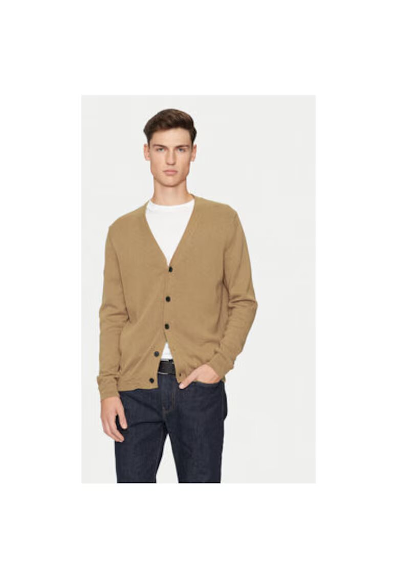 Replay Cardigan barbati - 304400056 - Bumbac - Bej - Bej
