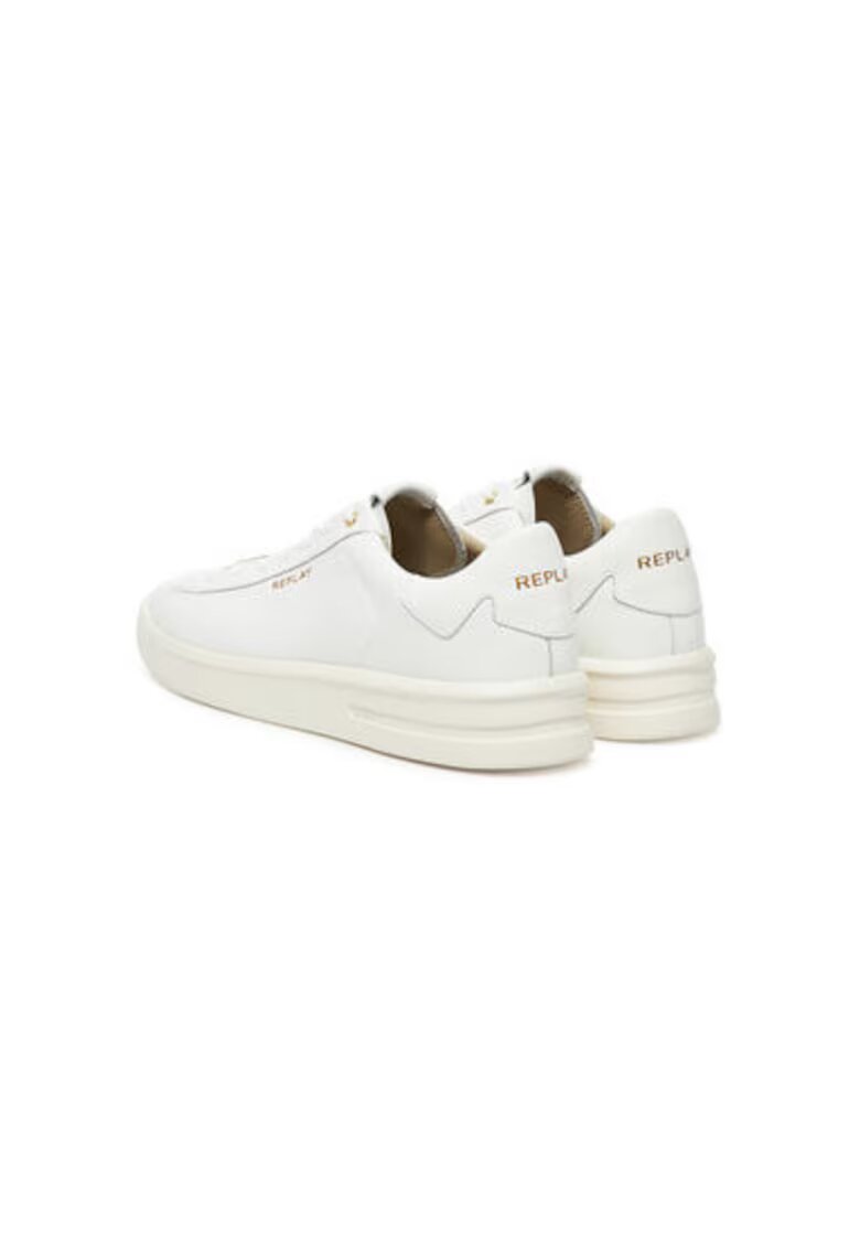 Replay Pantofi sport barbati - GMZ4O .000.C0020L - Piele naturala - Alb