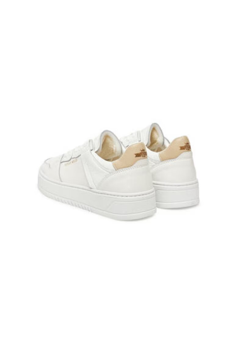 Replay Pantofi sport barbati - GMZ6S .000.C0002L - Piele naturala - Alb