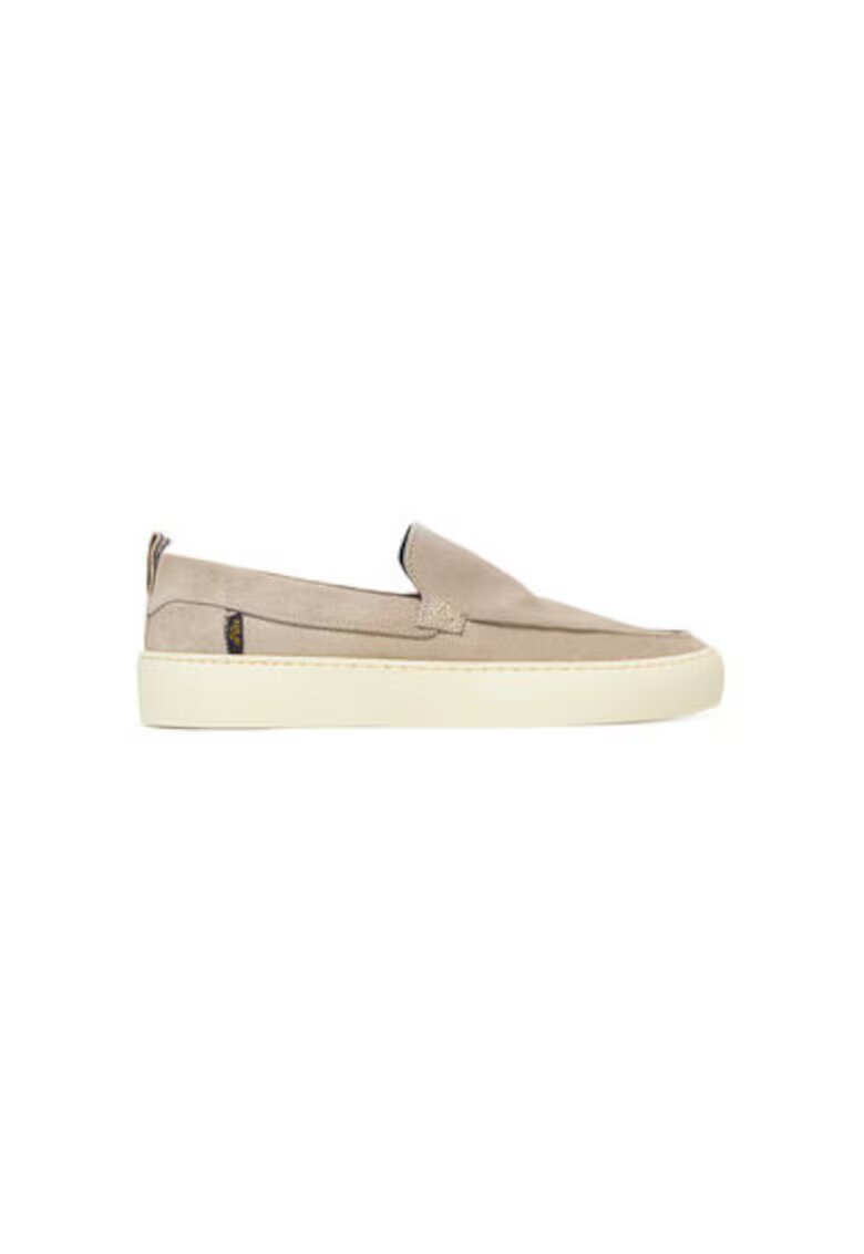 Replay Pantofi sport barbati - GMZ6T .000.C0002L - Piele naturala - Bej