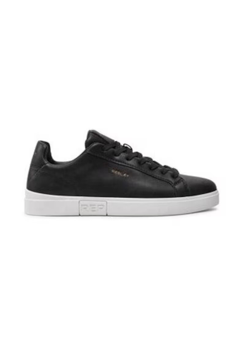 Replay Pantofi sport dama 304398438 - Piele naturala - Negru - Negru