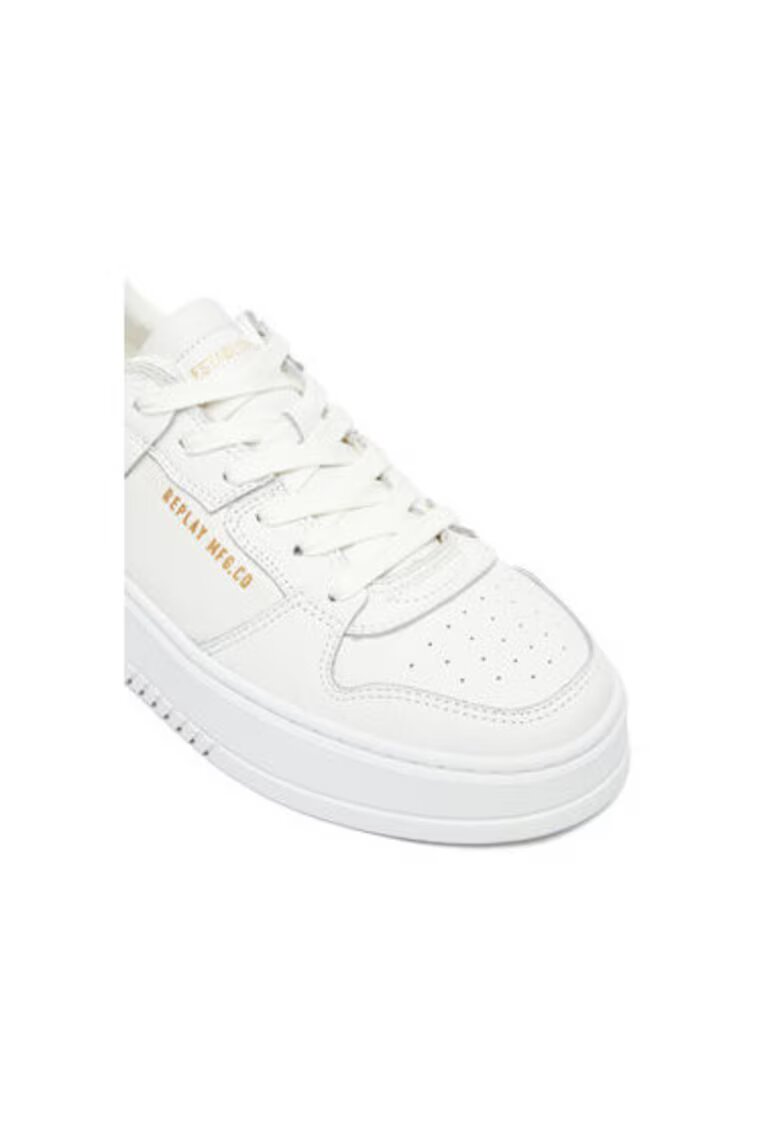 Replay Pantofi sport dama - GWZ6V .000.C0001L - Piele naturala - Alb