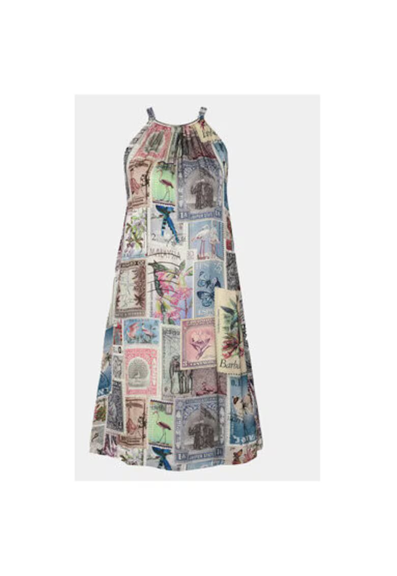 Replay Rochie Dama - 303878238 - Viscoza - S INTL - Multicolor