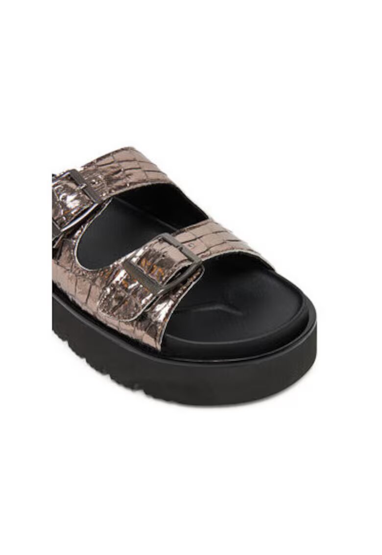 Replay Slapi dama - GWF81 .000.C0040S - Piele ecologica - Auriu - Auriu