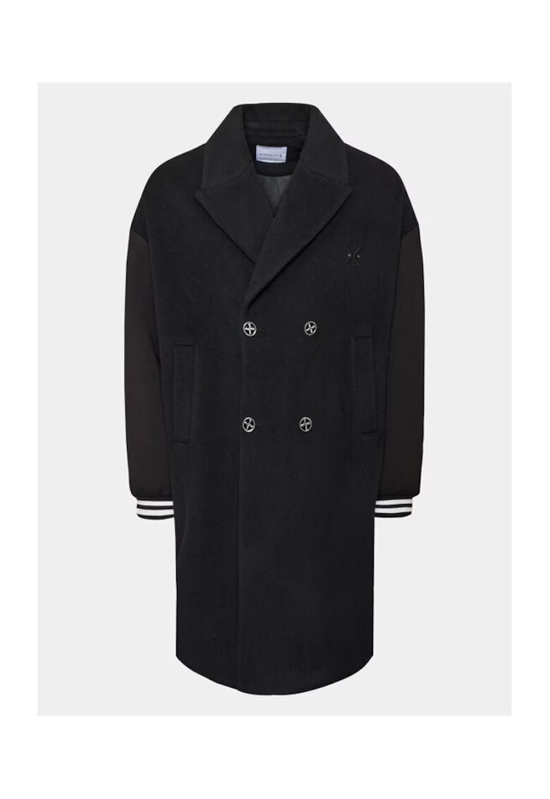Richmond X Palton barbati - 303375072 - Lana - Negru - Negru