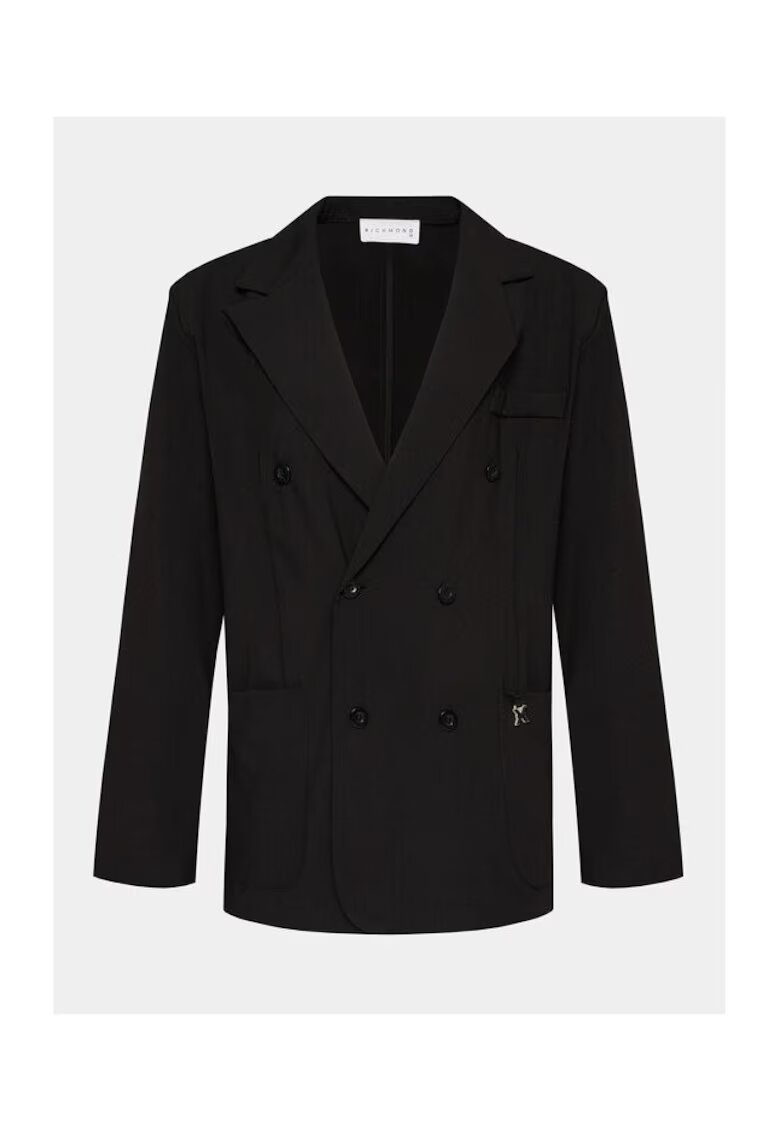 Richmond X Palton barbati - 303886387 - Poliester/Viscoza - Negru - Negru