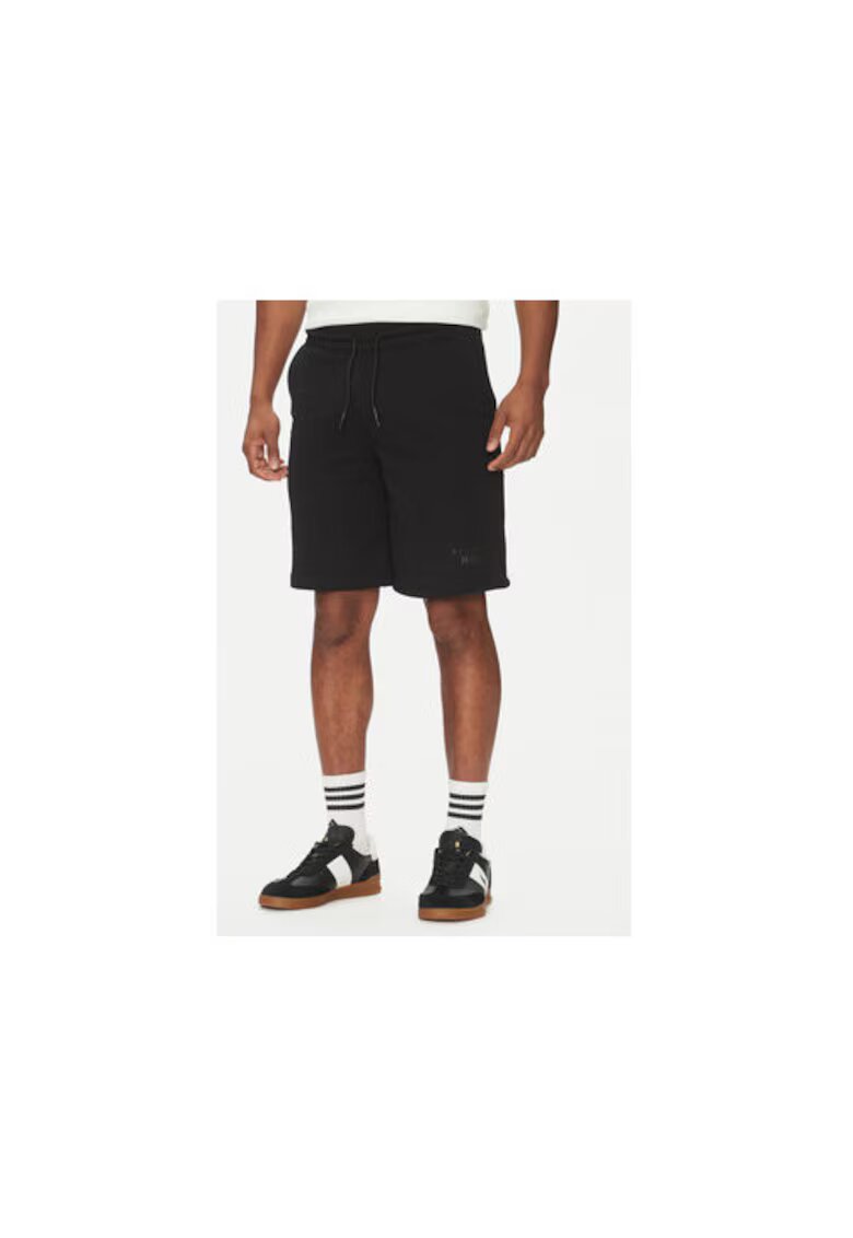 Richmond X Pantaloni scurti sport barbati UMP25007BE - Bumbac/Poliester - Negru - Negru