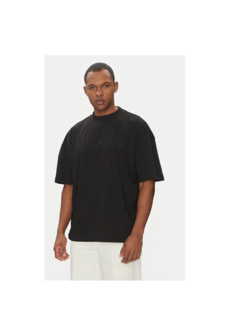 Richmond X Tricou barbati UMP25155TS - Bumbac - Negru - Negru