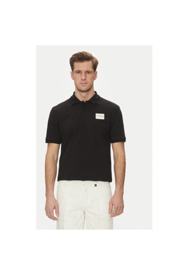 Richmond X Tricou polo barbati UMP25170PO - Bumbac - Negru - Negru